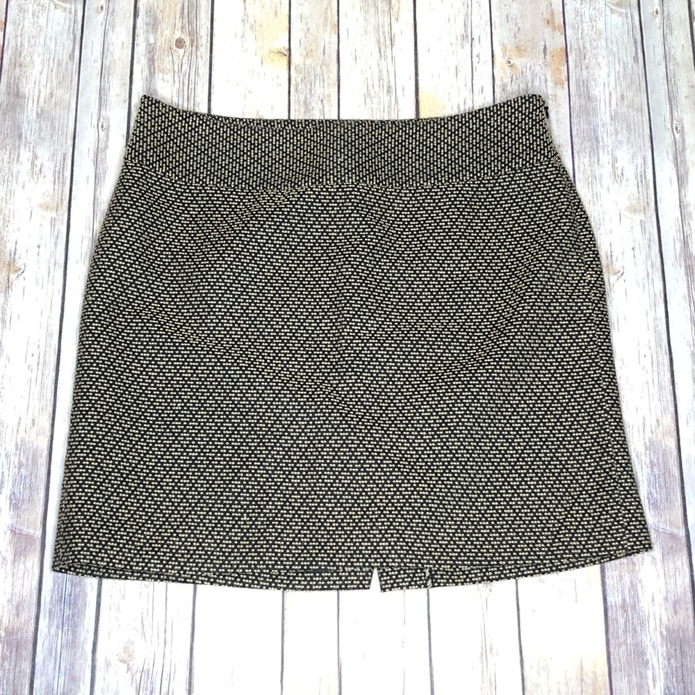 Loft Brown/Black Skirt #G4